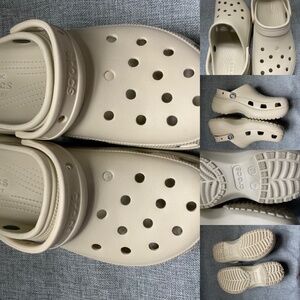 crocs Platform Shoe Bone Color Size Women’s 10
